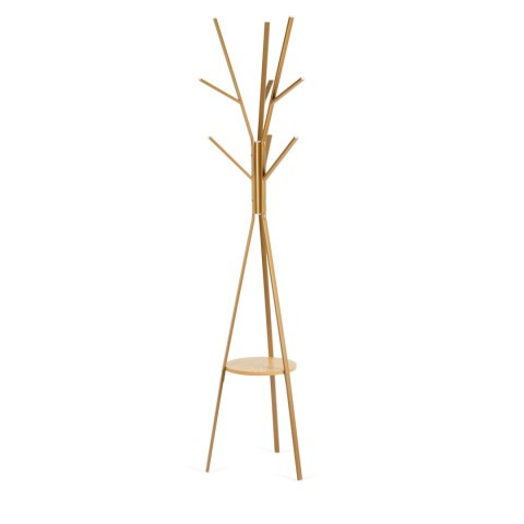 Wieszak na ubrania metalowy z półką stojący Massido MS-869 Wieszak na ubrania metalowy z półką stojący Massido MS-869