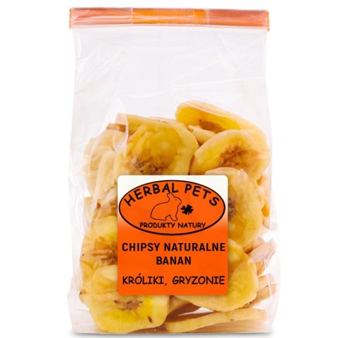 Herbal Pets - Chipsy naturalne Banan 75g Herbal Pets - Chipsy naturalne Banan 75g