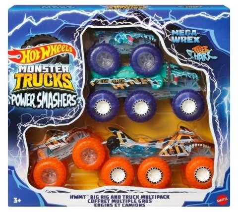 Hot Wheels Monster Trucks Wielopak z pojazd (4szt) Hot Wheels Monster Trucks Wielopak z pojazd (4szt)