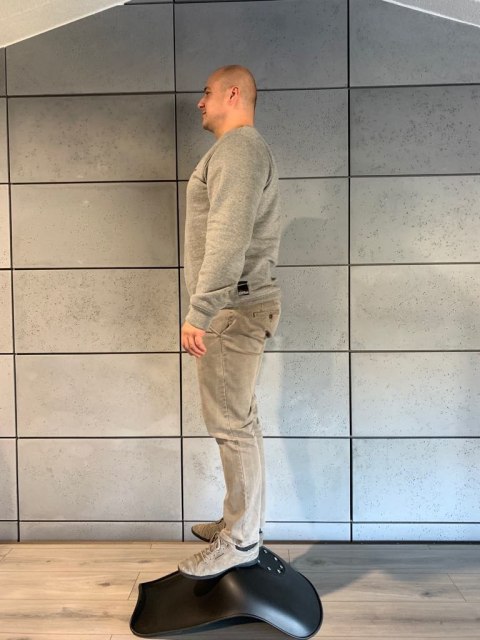 Krzesło skandynawskie MONZA HONEY BLACK FABRIC V Krzesło skandynawskie MONZA HONEY BLACK FABRIC V