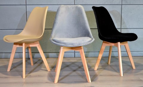 Krzesło skandynawskie MONZA PASTEL NICE Krzesło skandynawskie MONZA PASTEL NICE