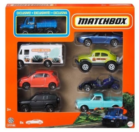 Matchbox Pojazdy 8-pak mix (6szt) Matchbox Pojazdy 8-pak mix (6szt)