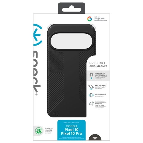 Speck Presidio2 Grip Magnet - Etui Google Pixel 10 / Google Pixel 10 Pro (Black/Slate Grey) Speck Presidio2 Grip Magnet - Etui Google Pixel 10 / Google Pixel 10 Pro (Black/Slate Grey)