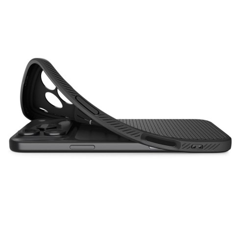 Spigen Liquid Air - Etui do iPhone 17 Pro Max (Matte Black)