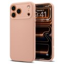 Spigen Liquid Air - Etui do iPhone 17 Pro Max (Rose Titanium)