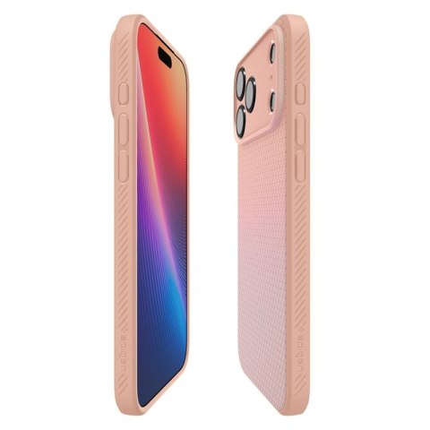 Spigen Liquid Air - Etui do iPhone 17 Pro Max (Rose Titanium)