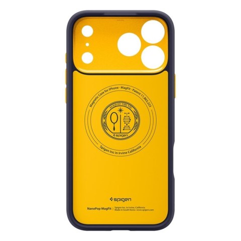 Spigen Nano Pop Mag MagSafe - Etui do iPhone 17 Pro Max (Blueberry Navy)