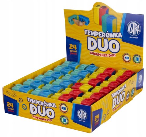 Temperówka z dwoma otworami Astra DUO 404121001 Temperówka z dwoma otworami Astra DUO 404121001
