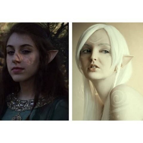 Uszy Elfa, trola, skrzata - zestaw Uszy Elfa, trola, skrzata - zestaw