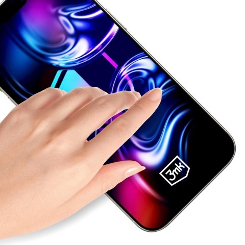 3mk HardGlass Max - Szkło hartowane z aplikatorem do iPhone 16 Pro / iPhone 17 (Czarny) 3mk HardGlass Max - Szkło hartowane z aplikatorem do iPhone 16 Pro / iPhone 17 (Czarny)