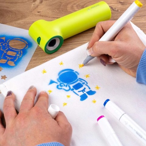 Airbrush Textile - kreatywny zestaw do tkanin Airbrush Textile - kreatywny zestaw do tkanin