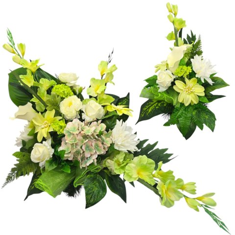 BUKIET WKŁAD DO WAZONU KWIATY NA CMENTARZ GRÓB POMNIK BUKIET WKŁAD DO WAZONU KWIATY NA CMENTARZ GRÓB POMNIK