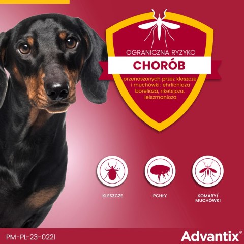 Bayer Advantix Krople Na Kleszcze I Pchły 1ml Bayer Advantix Krople Na Kleszcze I Pchły 1ml