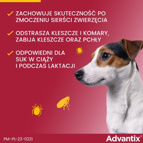 Bayer Advantix Krople Na Kleszcze I Pchły 1ml Bayer Advantix Krople Na Kleszcze I Pchły 1ml