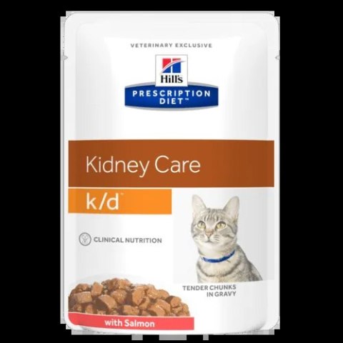 Hill's Prescription Diet k/d Feline Salmon 85g Hill's Prescription Diet k/d Feline Salmon 85g
