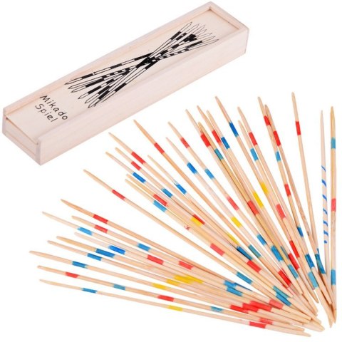 Mikado Drewniane bierki Gra zręcznościowa GR0154 Mikado Drewniane bierki Gra zręcznościowa GR0154