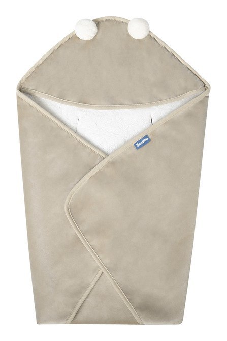 OTULACZ DO FOTELIKA PLUSZ BARANEK 75X75 BEŻOWY