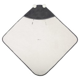 OTULACZ DO FOTELIKA PLUSZ BARANEK 75X75 GRAFITOWY