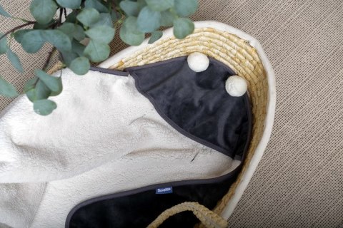 OTULACZ DO FOTELIKA PLUSZ BARANEK 75X75 GRAFITOWY