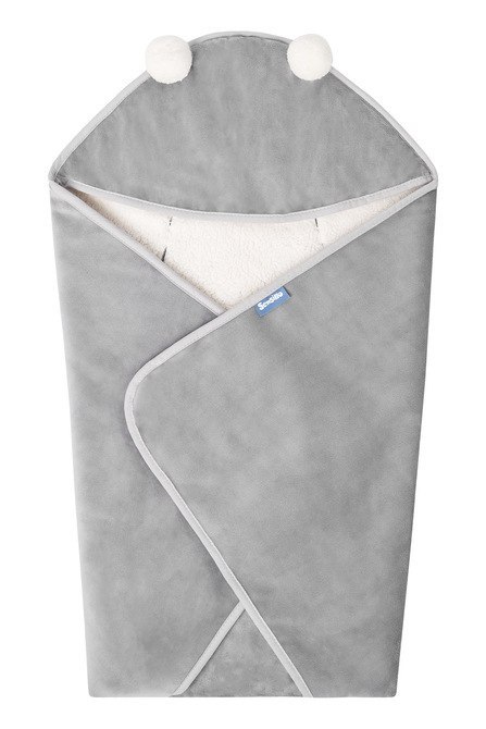 OTULACZ DO FOTELIKA PLUSZ BARANEK 75X75 SZARY OTULACZ DO FOTELIKA PLUSZ BARANEK 75X75 SZARY