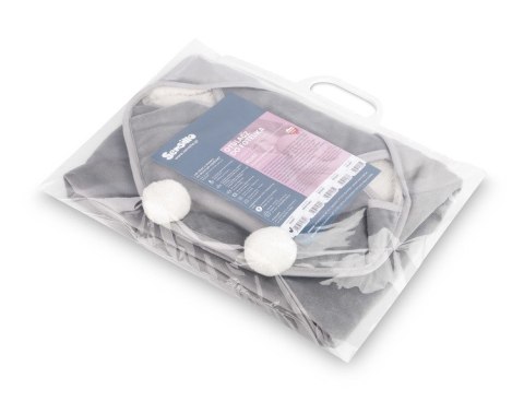 OTULACZ DO FOTELIKA PLUSZ BARANEK 75X75 SZARY OTULACZ DO FOTELIKA PLUSZ BARANEK 75X75 SZARY