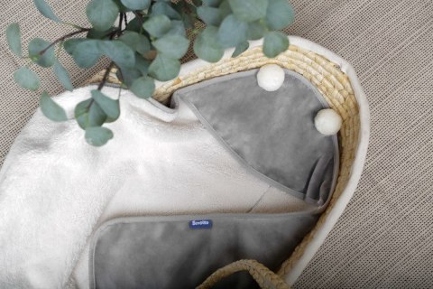 OTULACZ DO FOTELIKA PLUSZ BARANEK 75X75 SZARY OTULACZ DO FOTELIKA PLUSZ BARANEK 75X75 SZARY