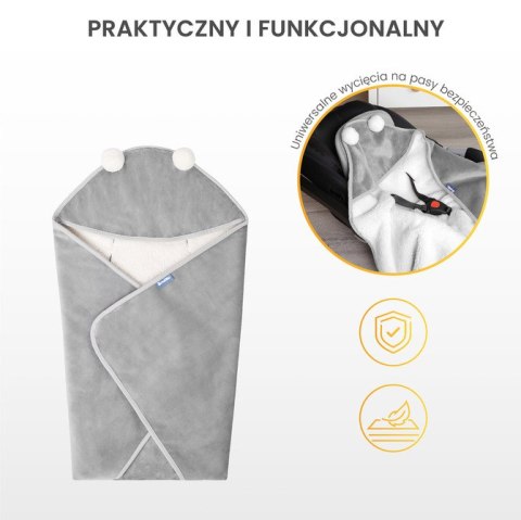 OTULACZ DO FOTELIKA PLUSZ BARANEK 75X75 ZIELONY OTULACZ DO FOTELIKA PLUSZ BARANEK 75X75 ZIELONY