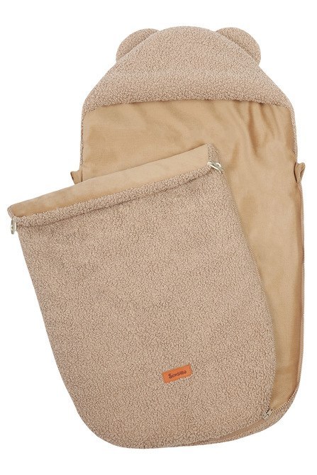 ŚPIWOREK 3w1 BARANEK CIEMNY BEŻ ŚPIWOREK 3w1 BARANEK CIEMNY BEŻ