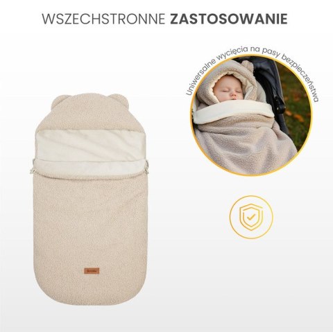 ŚPIWOREK 3w1 BARANEK JASNY BEŻ ŚPIWOREK 3w1 BARANEK JASNY BEŻ