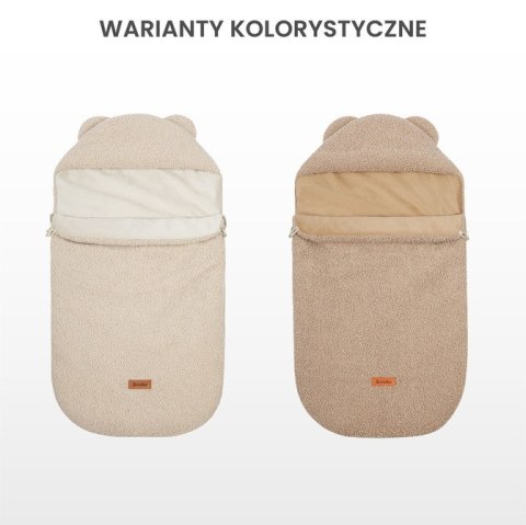 ŚPIWOREK 3w1 BARANEK JASNY BEŻ ŚPIWOREK 3w1 BARANEK JASNY BEŻ