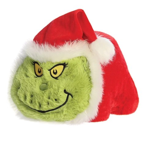 Grinch - Pluszowa maskotka / poduszka Grinch w stroju Świętego Mikołaja 25 cm z kolekcji Spudsters Grinch - Pluszowa maskotka / poduszka Grinch w stroju Świętego Mikołaja 25 cm z kolekcji Spudsters