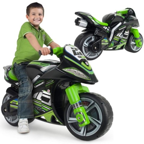 INJUSA Jeździk Pchacz Motor Biegowy Winner 750 Jeździk Kawasaki Ninja - Sportowy Motor Dla Dzieci INJUSA Jeździk Pchacz Motor Biegowy Winner 750 Jeździk Kawasaki Ninja - Sportowy Motor Dla Dzieci