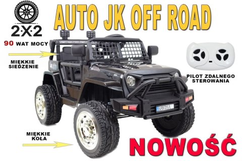 JEEP NA AKUMULATOR "JK OFF ROAD", MIĘKKIE KOŁA, MIĘKKIE SIEDZENIE/LL555 JEEP NA AKUMULATOR "JK OFF ROAD", MIĘKKIE KOŁA, MIĘKKIE SIEDZENIE/LL555
