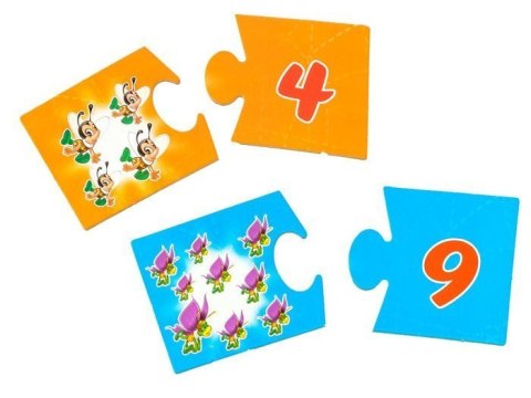 Jawa Gra edukacyjna SPINKI - CYFRY układanka GR0309 Jawa Gra edukacyjna SPINKI - CYFRY układanka GR0309