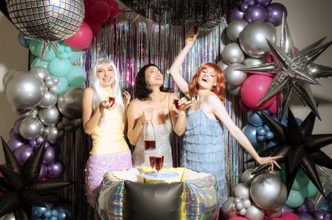 Kieliszki Plastikowe do Szampana Przezroczyste 150 ml 8 szt