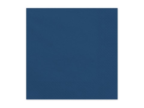 Serwetki papierowe Granatowy 33x33cm 6 szt