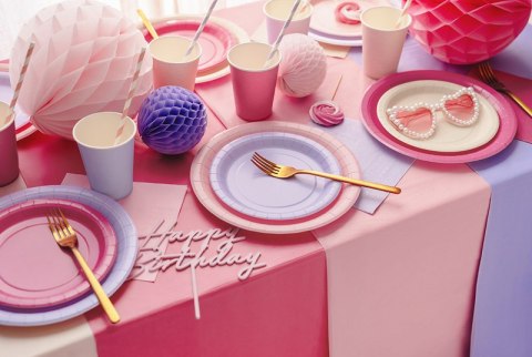 Serwetki papierowe Jasny Różowy 33x33cm 20szt