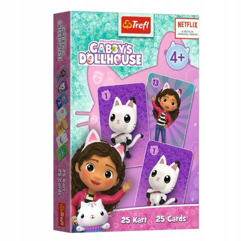 5 x Karty Piotruś Koci Domek Gabi Trefl 08508 5 x Karty Piotruś Koci Domek Gabi Trefl 08508