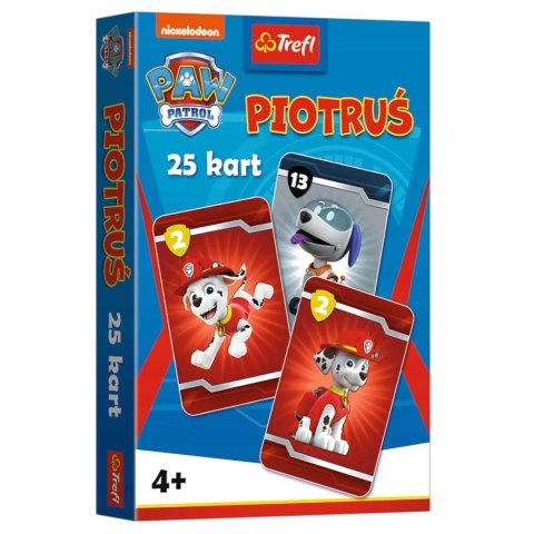 5 x Karty Piotruś Paw Patrol Psi patrol Trefl 08513 5 x Karty Piotruś Paw Patrol Psi patrol Trefl 08513
