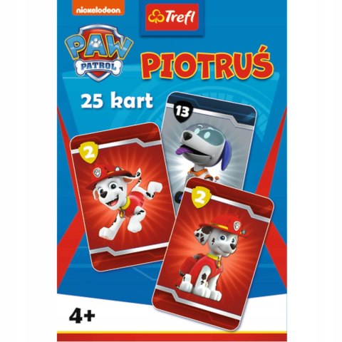 5 x Karty Piotruś Paw Patrol Psi patrol Trefl 08513 5 x Karty Piotruś Paw Patrol Psi patrol Trefl 08513