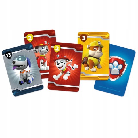 5 x Karty Piotruś Paw Patrol Psi patrol Trefl 08513 5 x Karty Piotruś Paw Patrol Psi patrol Trefl 08513
