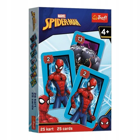 5 x Karty Piotruś Spiderman Disney Marvel +4 Trefl 08498 5 x Karty Piotruś Spiderman Disney Marvel +4 Trefl 08498