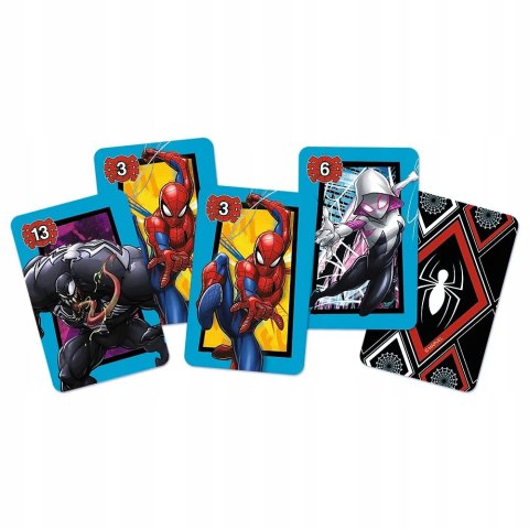5 x Karty Piotruś Spiderman Disney Marvel +4 Trefl 08498 5 x Karty Piotruś Spiderman Disney Marvel +4 Trefl 08498
