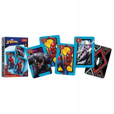 5 x Karty Piotruś Spiderman Disney Marvel +4 Trefl 08498 5 x Karty Piotruś Spiderman Disney Marvel +4 Trefl 08498