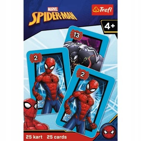 5 x Karty Piotruś Spiderman Disney Marvel +4 Trefl 08498 5 x Karty Piotruś Spiderman Disney Marvel +4 Trefl 08498