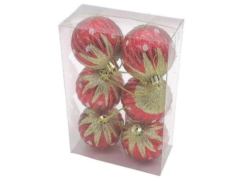 Bombki 6cm 6szt Bombki 6cm 6szt