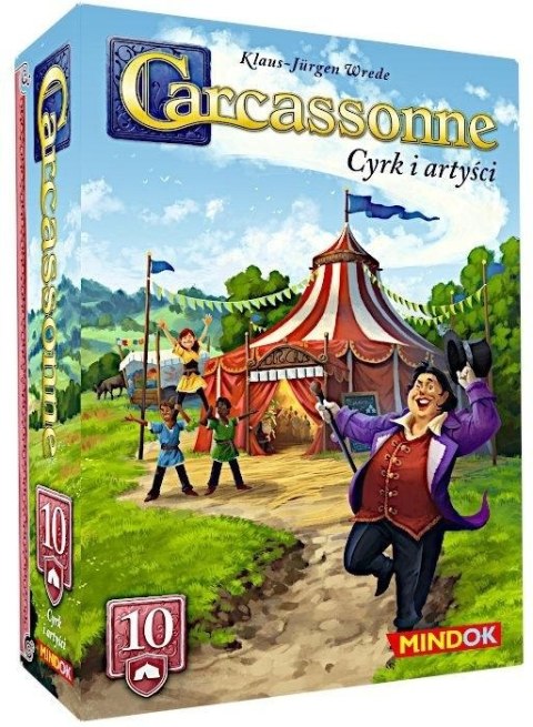 Carcassonne 3 Cyrk i Artyści Edycja 10 Carcassonne 3 Cyrk i Artyści Edycja 10