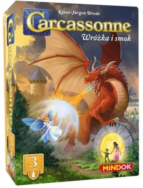 Carcassonne 3 Wróżka i Smok Edycja 3 Carcassonne 3 Wróżka i Smok Edycja 3