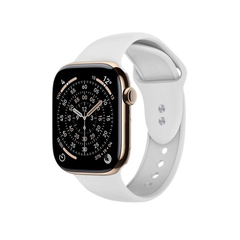 Crong Liquid - Pasek do Apple Watch 44/45/46/49 mm (biały) Crong Liquid - Pasek do Apple Watch 44/45/46/49 mm (biały)