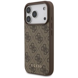 Guess 4G Classic - Etui iPhone 17 Pro (brązowy)